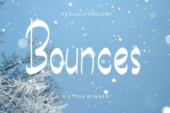 Bounces Font - Featured Image