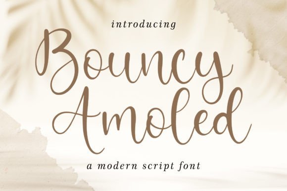Bouncy Amoled Font - Featured Image