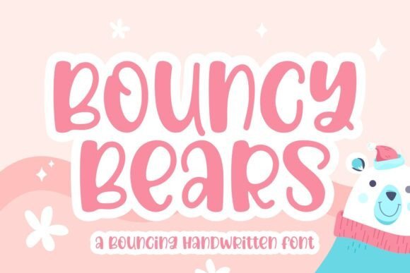 Bouncy Bears Font - Featured Image