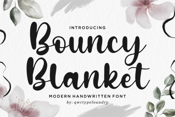 Bouncy Blanket Font - Featured Image