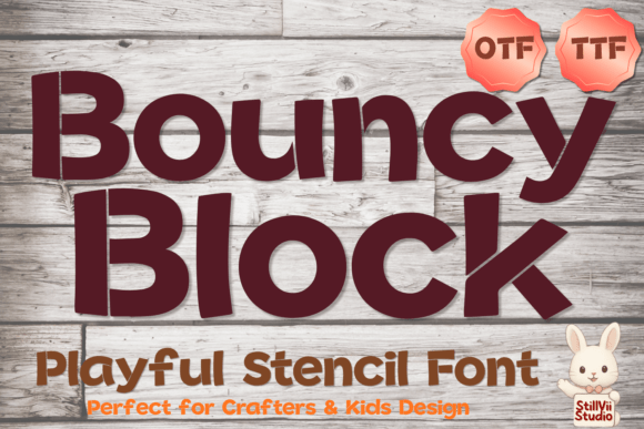 Bouncy Block Font - Featured Image