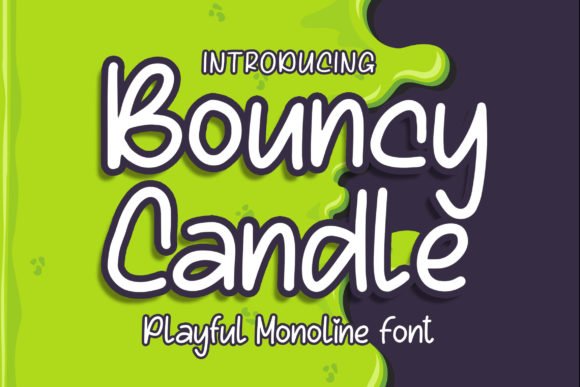 Bouncy Candle Font - Featured Image