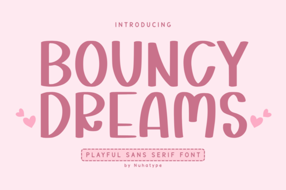 Bouncy Dreams Font - Featured Image