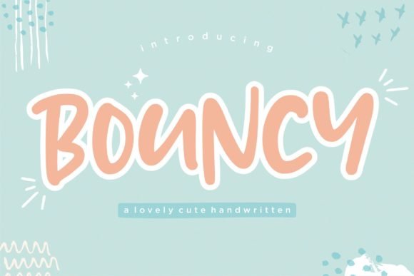 Bouncy Font - Featured Image