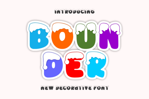 Bounder Font - Featured Image