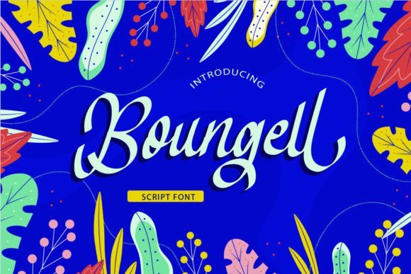 Boungell Font - Featured Image
