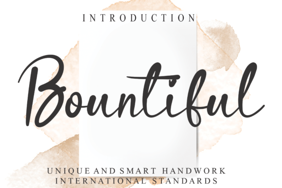 Bountiful Font - Featured Image