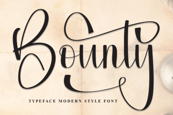 Bounty Font - Featured Image