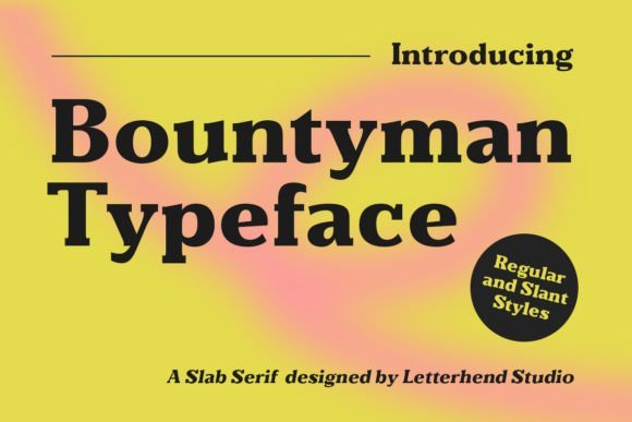 Bountyman Font - Featured Image
