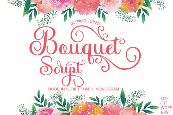 Bouquet Font - Featured Image