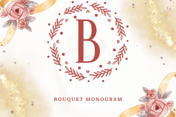 Bouquet Monogram Font - Featured Image