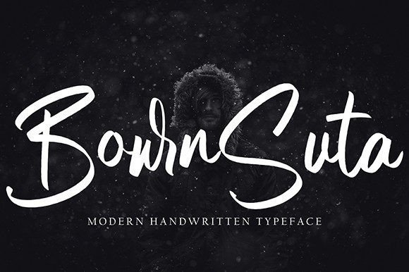 Bourn Suta Font - Featured Image