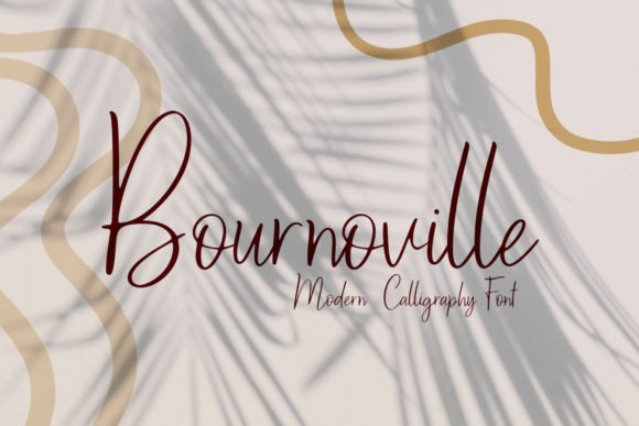 Bournoville Font - Featured Image
