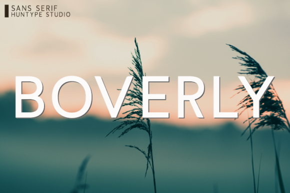 Boverly Font - Featured Image