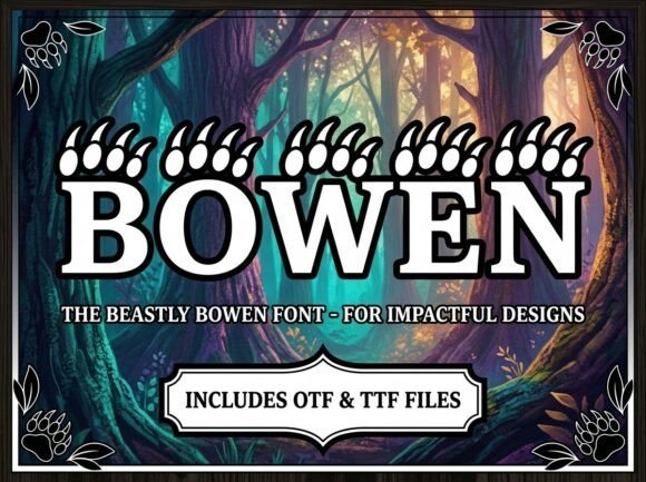 Bowen Font - Featured Image