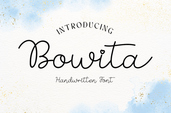 Bowita Font - Featured Image