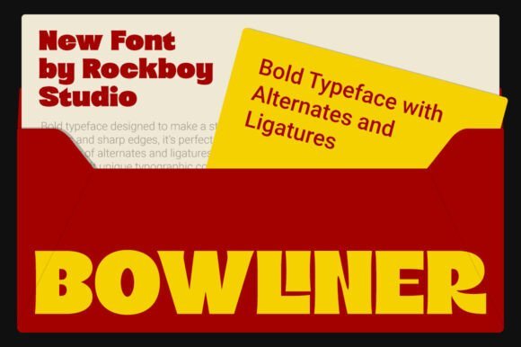 Bowliner Font - Featured Image