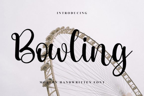 Bowling Font - Featured Image