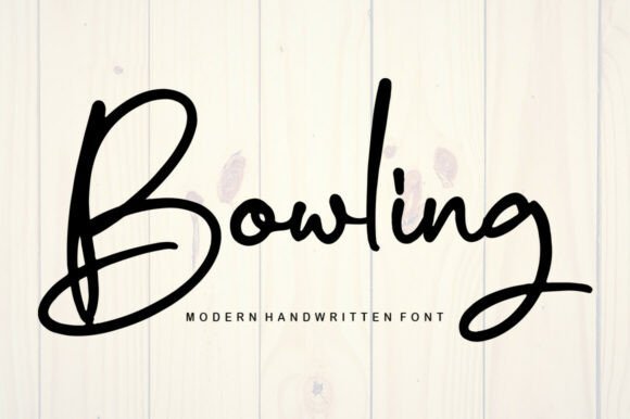Bowling Font - Featured Image