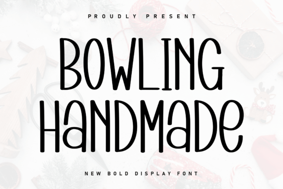 Bowling Handmade Font - Featured Image