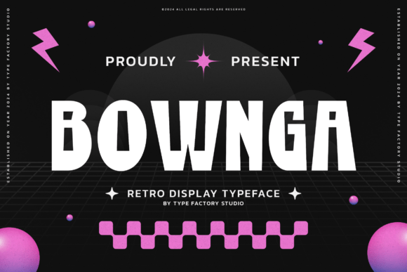 Bownga Font - Featured Image