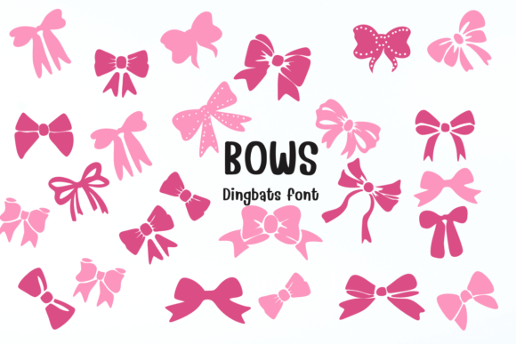 Bows Font - Featured Image