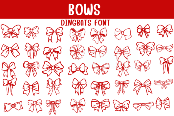 Bows Font - Featured Image