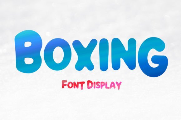 Boxing Font - Featured Image