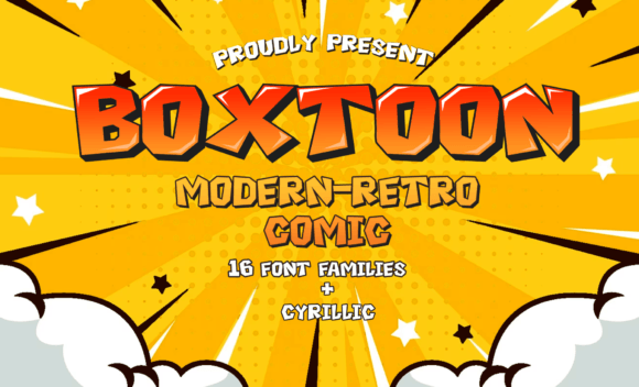 Boxtoon Font - Featured Image