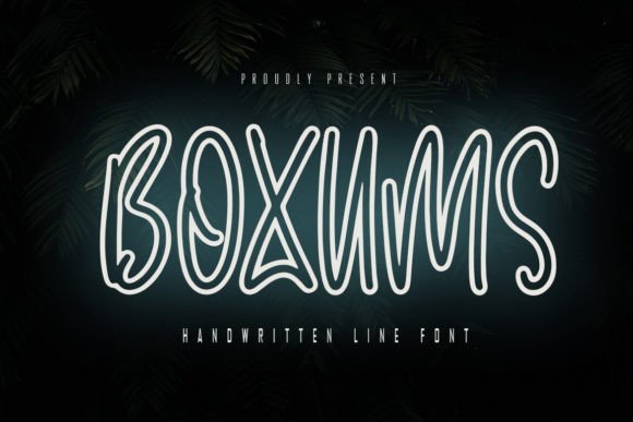 Boxums Font - Featured Image