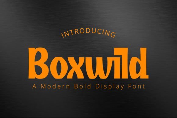 Boxwild Font - Featured Image