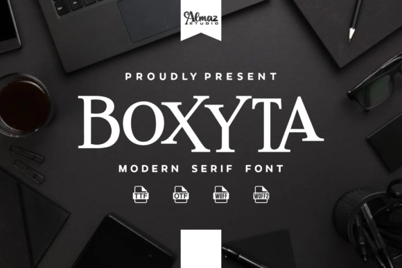 Boxyta Font - Featured Image
