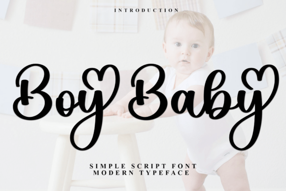 Boy Baby Font - Featured Image