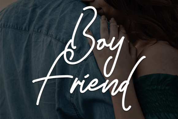 Boy Friend Font - Featured Image