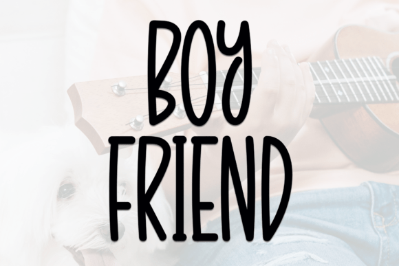 Boy Friend Font - Featured Image