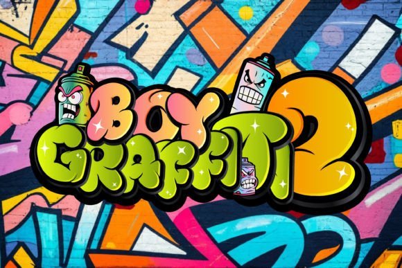 Boy Graffiti 2 Font - Featured Image