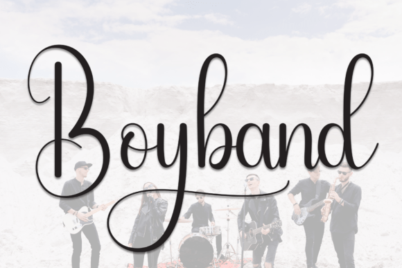 Boyband Font - Featured Image