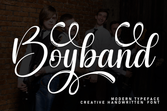 Boyband Font - Featured Image