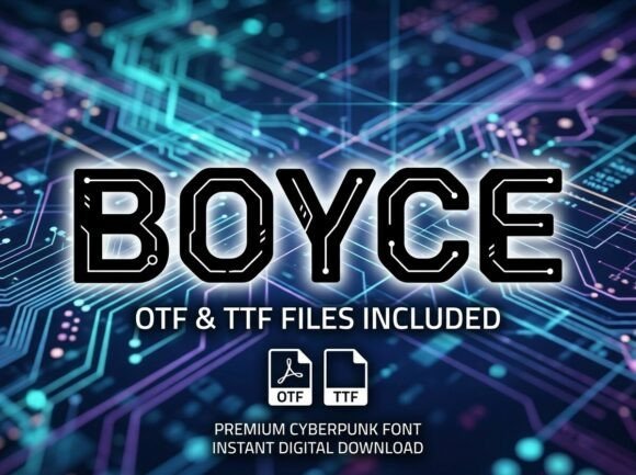 Boyce Font - Featured Image