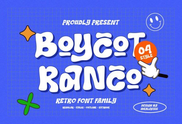 Boycot Ranco Font - Featured Image