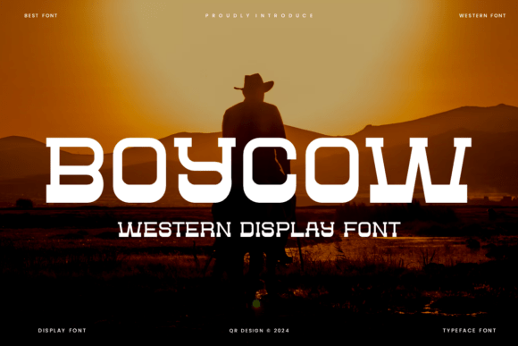 Boycow Font - Featured Image