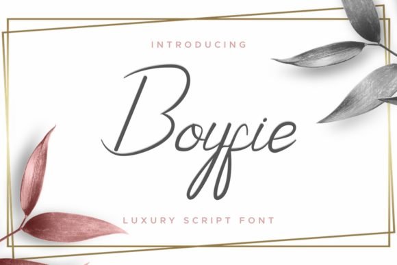 Boyfie Font - Featured Image