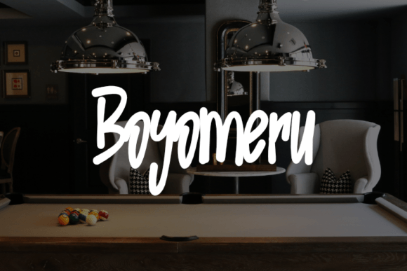 Boyomeru Font - Featured Image