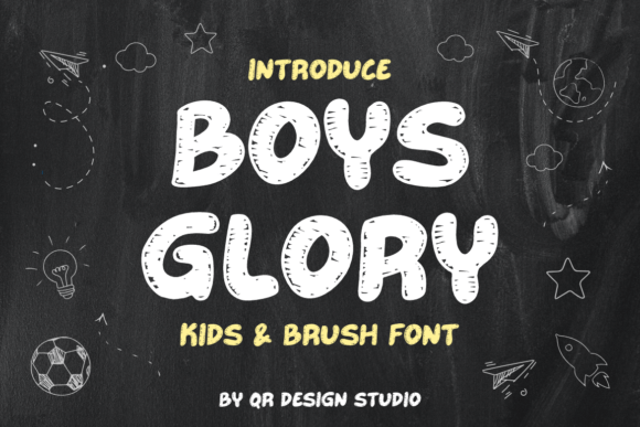 Boys Glory Font - Featured Image