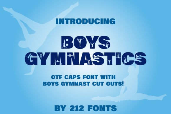 Boys Gymnastics Font - Featured Image