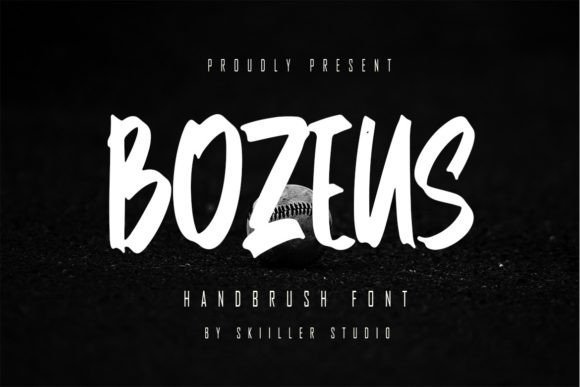 Bozeus Font - Featured Image