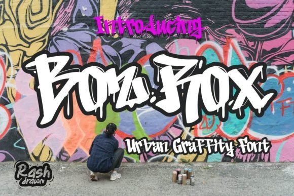 Bozrox Font - Featured Image