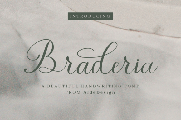 Braderia Script Font - Featured Image