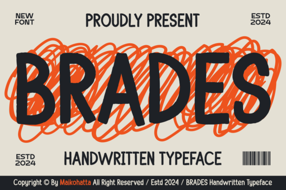 Brades Font - Featured Image