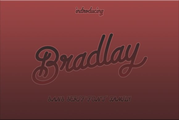 Bradlay Font - Featured Image